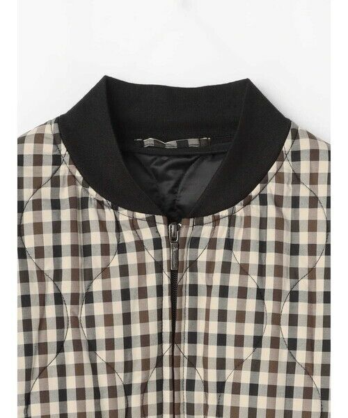 Aquascutum / アクアスキュータム その他アウター | チェックキルティングブルゾン | 詳細9