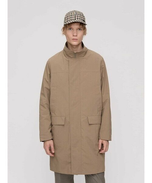 Aquascutum/アクアスキュータム ダウンライナー スタンドカラーコート ベージュ L Aquascutum/アクアスキュータム ダウンライナー スタンドカラーコート ベージュ L