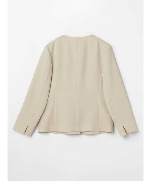 Aquascutum / アクアスキュータム テーラードジャケット | 【セットアップ対応】ストレッチツイルラウンドネックジャケット | 詳細13