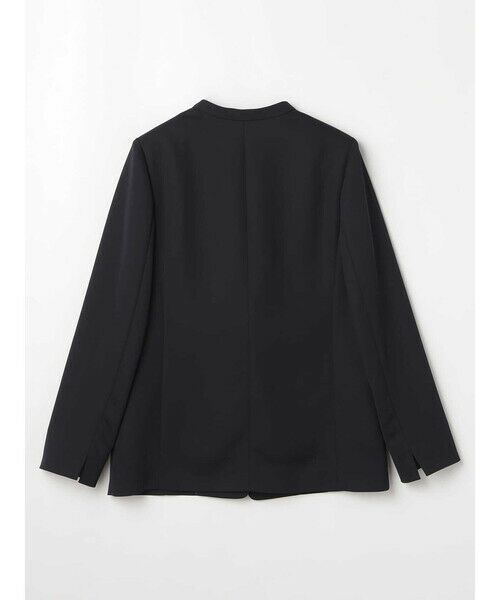 Aquascutum / アクアスキュータム テーラードジャケット | 【セットアップ対応】ストレッチツイルノーカラージャケット | 詳細8