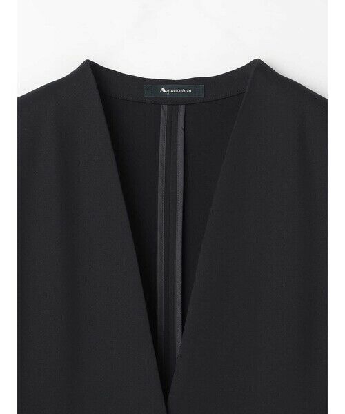 Aquascutum / アクアスキュータム テーラードジャケット | 【セットアップ対応】ストレッチツイルノーカラージャケット | 詳細9