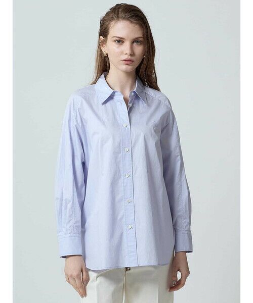 Aquascutum/アクアスキュータム ミューズタイプライターシャツ ラベンダー 6 Aquascutum/アクアスキュータム ミューズタイプライターシャツ ラベンダー 6