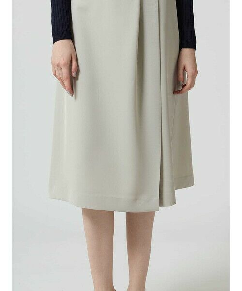 Aquascutum / アクアスキュータム ミニ・ひざ丈スカート | 【セットアップ対応】ストレッチツイルフレアスカート | 詳細28
