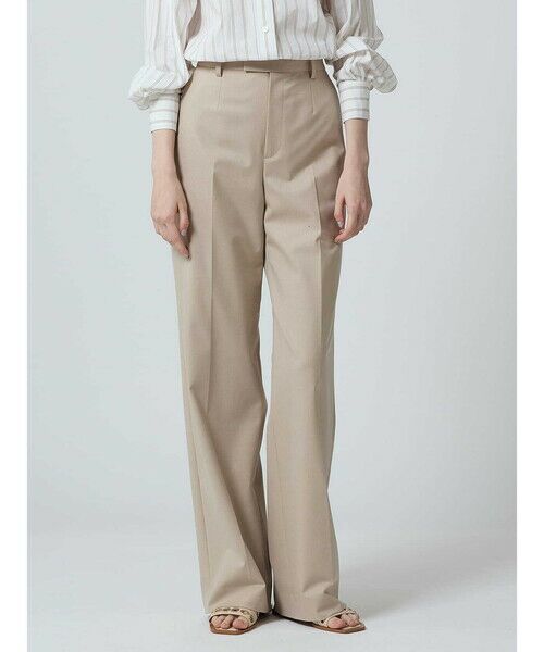 Aquascutum/アクアスキュータム ストレッチワイドパンツ ベージュ 8 Aquascutum/アクアスキュータム ストレッチワイドパンツ ベージュ 8