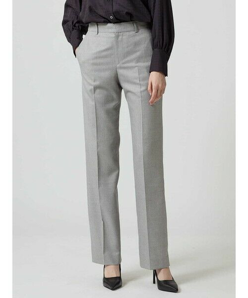 Aquascutum/アクアスキュータム 【セットアップ対応】シャークスキンパンツ グレー 8 Aquascutum/アクアスキュータム 【セットアップ対応】シャークスキンパンツ グレー 8