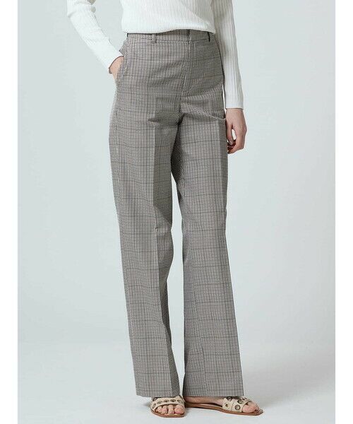 Aquascutum/アクアスキュータム 【セットアップ対応】クラブチェックワイドパンツ ネイビー 10 Aquascutum/アクアスキュータム 【セットアップ対応】クラブチェックワイドパンツ ネイビー 10