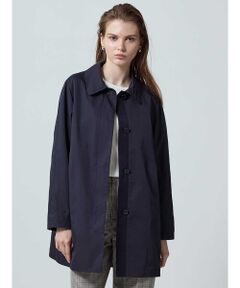 【Aquascutum】女性ウール混紡ミドルキビコート Aquascutum】女性ウール混紡ミドルキビコート