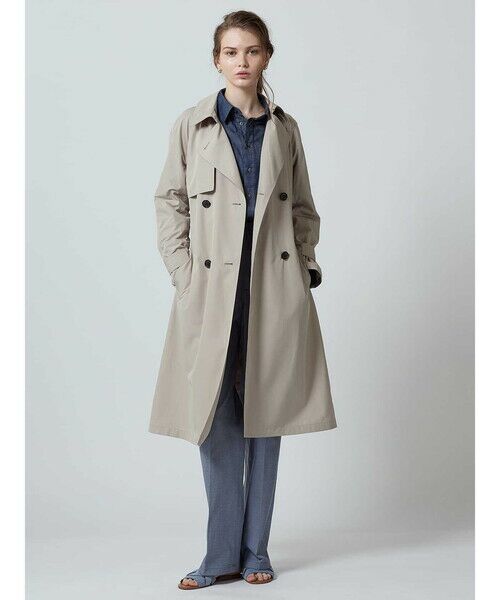 Aquascutum / アクアスキュータム その他アウター | SORELAタフタトレンチコート | 詳細1
