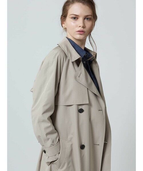 Aquascutum / アクアスキュータム その他アウター | SORELAタフタトレンチコート | 詳細2