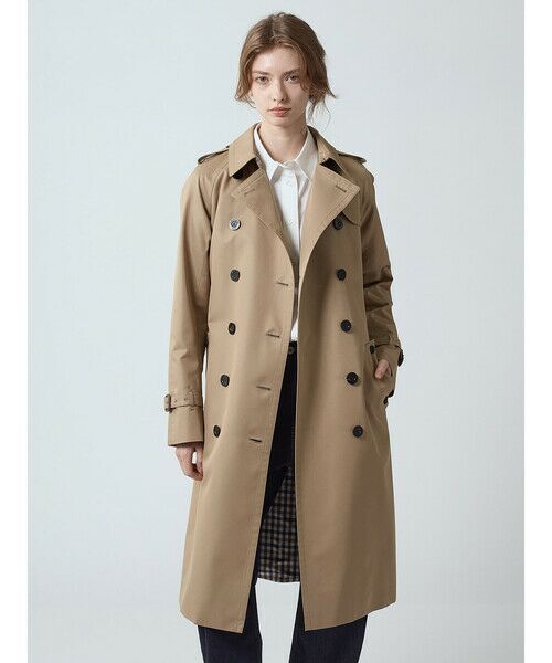 Aquascutum / アクアスキュータム その他アウター | BASIC TRENCH COAT LONG | 詳細16