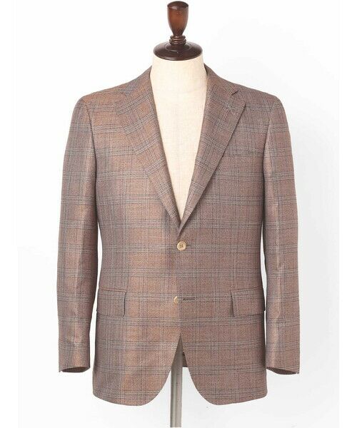 Aquascutum/アクアスキュータム Honey Stone Check Jacket ベージュ AB5 Aquascutum/アクアスキュータム Honey Stone Check Jacket ベージュ AB5