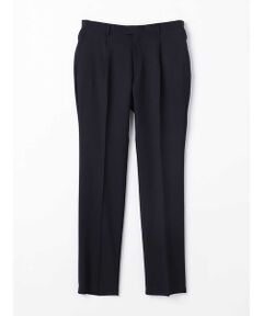 Aquascutum / アクアスキュータム スラックス・ドレスパンツ | Navy Tropical Plain Trousers