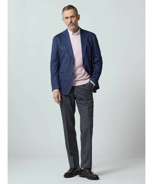 Aquascutum / アクアスキュータム スラックス・ドレスパンツ | Tropical Plain Trousers | 詳細1