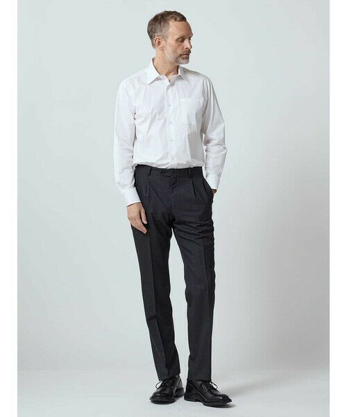 Aquascutum / アクアスキュータム スラックス・ドレスパンツ | Tropical Plain Trousers | 詳細5