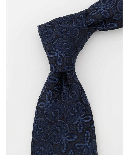 Aquascutum / アクアスキュータム ネクタイ | Stone Wall Carving Motif Tie | 詳細2