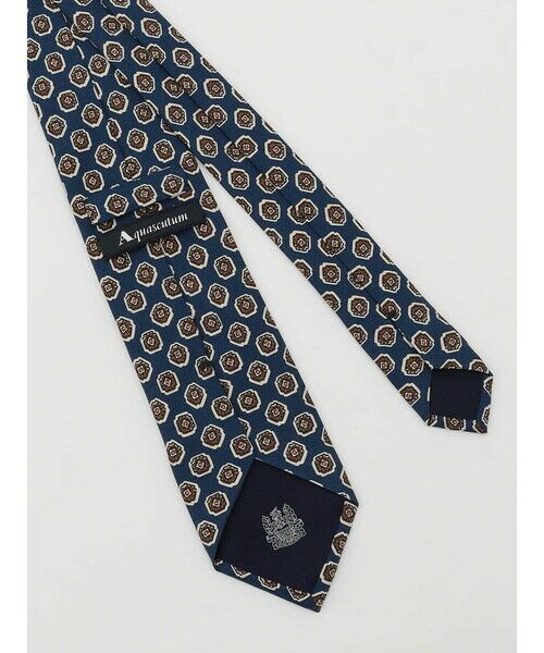 Aquascutum / アクアスキュータム ネクタイ | クラシック小紋プリントタイ | 詳細1