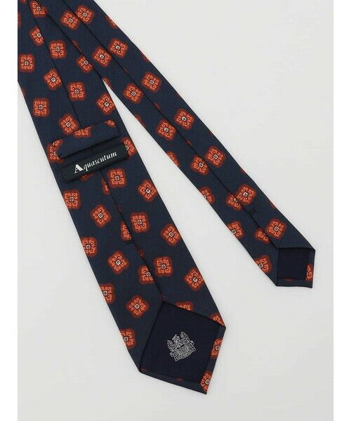 Aquascutum / アクアスキュータム ネクタイ | フラワーメダリオンタイ | 詳細1