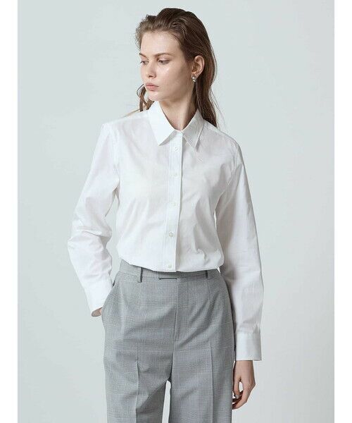 Aquascutum/アクアスキュータム ブロードシャツ ホワイト 8 Aquascutum/アクアスキュータム ブロードシャツ ホワイト 8