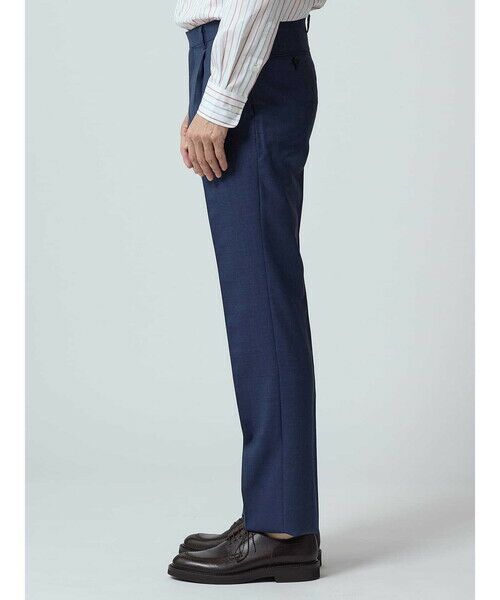 Aquascutum / アクアスキュータム スラックス・ドレスパンツ | Mixyarn High Twist Trousers | 詳細3