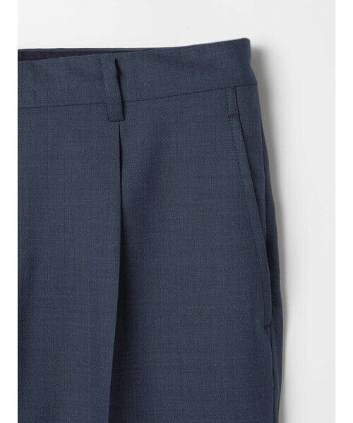 Aquascutum / アクアスキュータム スラックス・ドレスパンツ | Mixyarn High Twist Trousers | 詳細9