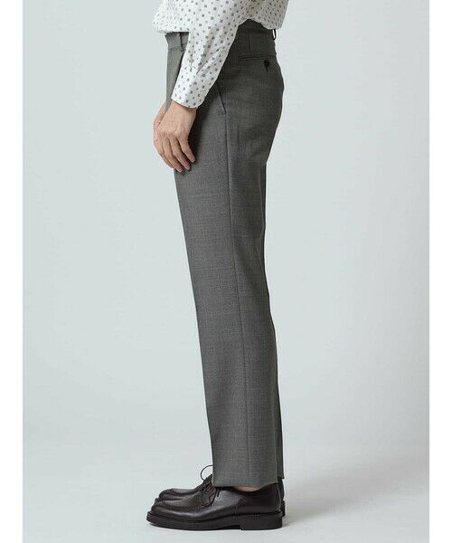 Aquascutum / アクアスキュータム スラックス・ドレスパンツ | Mixyarn High Twist Trousers | 詳細14