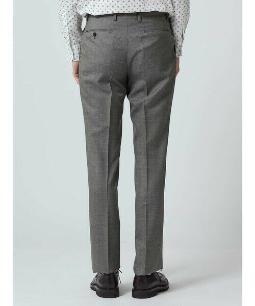 Aquascutum / アクアスキュータム スラックス・ドレスパンツ | Mixyarn High Twist Trousers | 詳細15