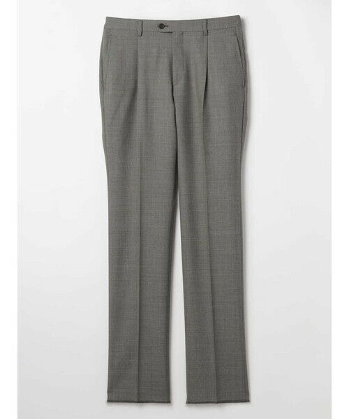 Aquascutum / アクアスキュータム スラックス・ドレスパンツ | Mixyarn High Twist Trousers | 詳細17