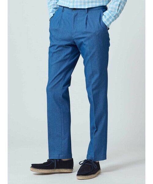 Aquascutum/アクアスキュータム Light Weigt Denim サックス 86 Aquascutum/アクアスキュータム Light Weigt Denim サックス 86