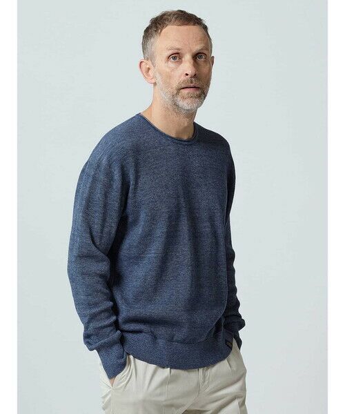 セール】 Denim-look Roll-neck Knit （ニット・セーター  