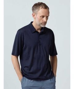 Aquascutum / アクアスキュータム カットソー | TEC.3 NZ Merino Polo-collar