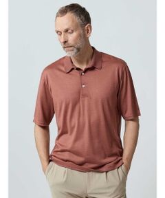 Aquascutum / アクアスキュータム カットソー | TEC.3 NZ Merino Polo-collar