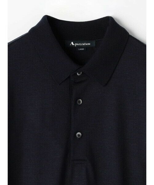 Aquascutum / アクアスキュータム カットソー | TEC.3 NZ Merino Polo-collar | 詳細12