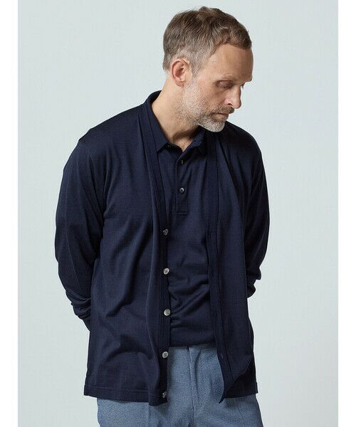 Aquascutum / アクアスキュータム カットソー | TEC.3 NZ Merino Polo-collar | 詳細9