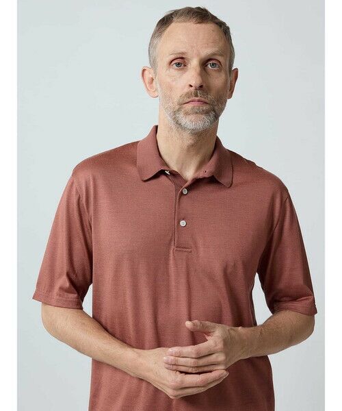 Aquascutum / アクアスキュータム カットソー | TEC.3 NZ Merino Polo-collar | 詳細16