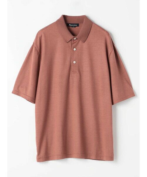 Aquascutum / アクアスキュータム カットソー | TEC.3 NZ Merino Polo-collar | 詳細17