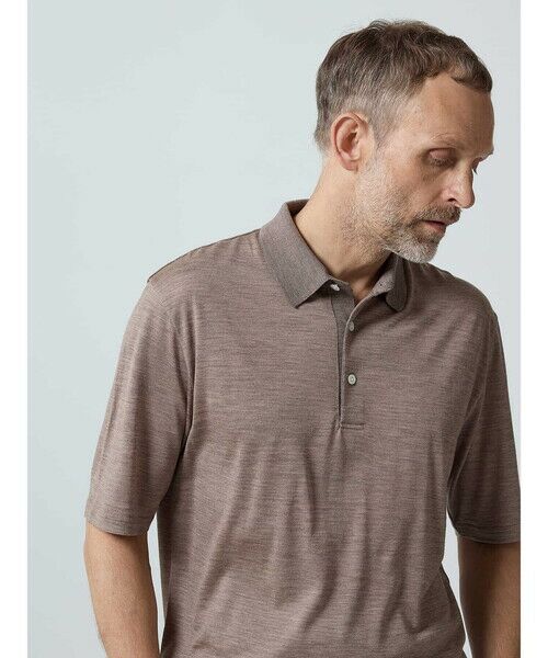 Aquascutum / アクアスキュータム カットソー | TEC.3 NZ Merino Polo-collar | 詳細19