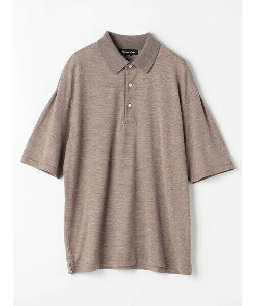 Aquascutum / アクアスキュータム カットソー | TEC.3 NZ Merino Polo-collar | 詳細20