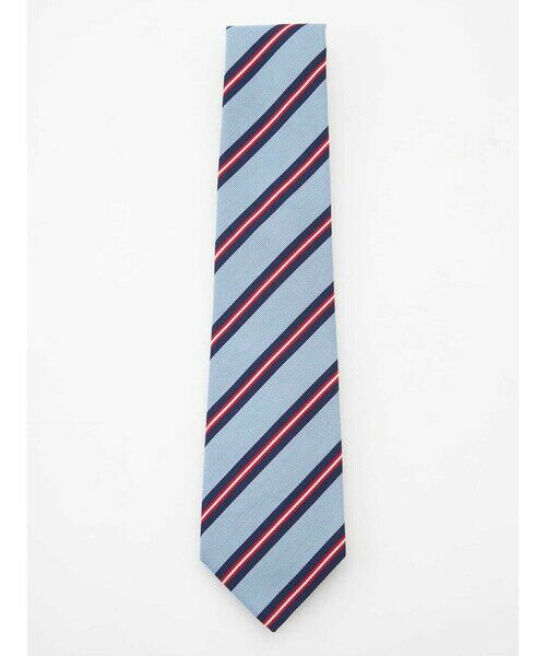 Aquascutum / アクアスキュータム ネクタイ | 【UK Traditional】シルクコットンマットストライプタイ | 詳細1