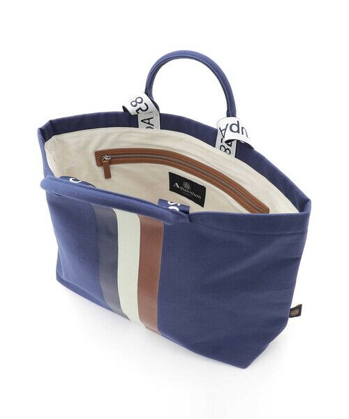 Aquascutum / アクアスキュータム その他小物 | AQ Stripe Canvas Tote Bag | 詳細8