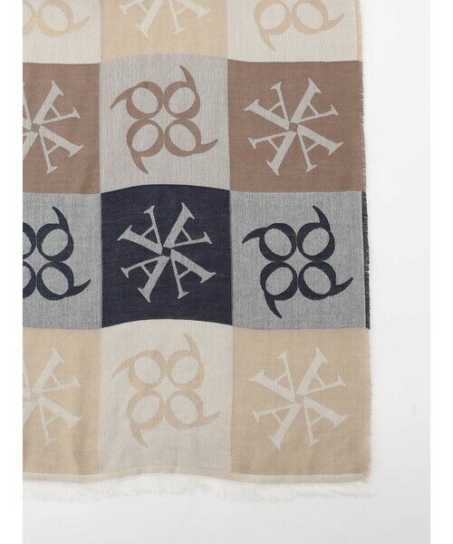 Aquascutum / アクアスキュータム マフラー・ショール・スヌード・ストール | AQ Logo Block Check Scarf | 詳細3