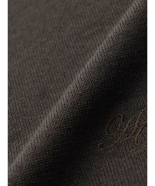 Aquascutum / アクアスキュータム ニット・セーター | シアーライン カーディガン | 詳細4