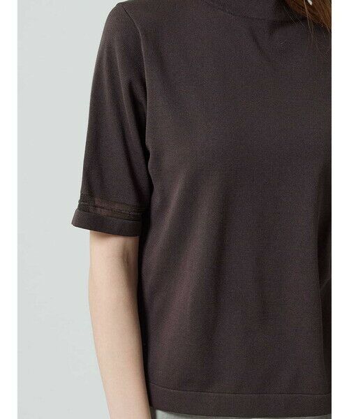 Aquascutum / アクアスキュータム ニット・セーター | シアーライン プルオーバー | 詳細8