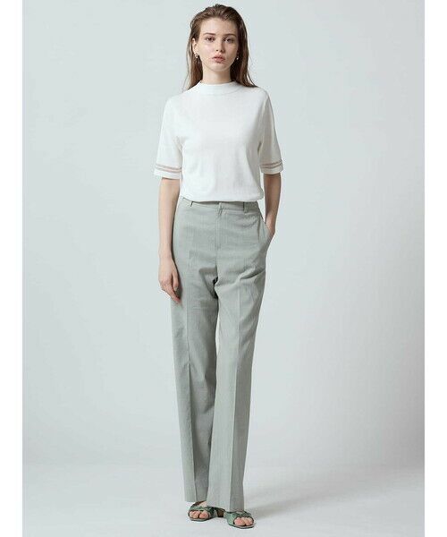 Aquascutum / アクアスキュータム ニット・セーター | シアーライン プルオーバー | 詳細16