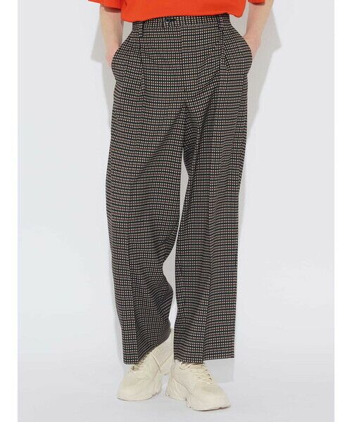 Aquascutum/アクアスキュータム 2タック スラックス ネイビー L Aquascutum/アクアスキュータム 2タック スラックス ネイビー L