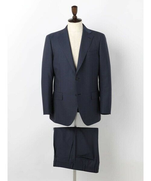 Aquascutum / アクアスキュータム セットアップ | Wool Mohair Summer Suit(ブルー)