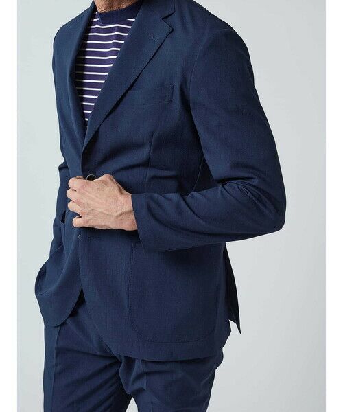 Aquascutum / アクアスキュータム テーラードジャケット | Summer TEC.3 Dot Air Jacket | 詳細5