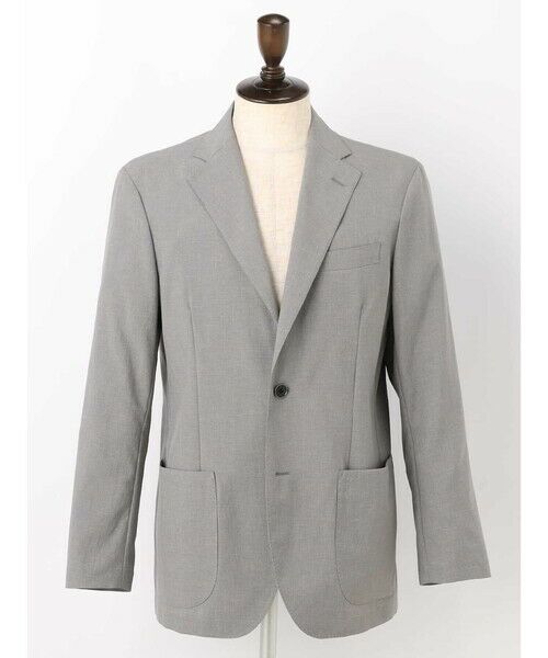 Aquascutum / アクアスキュータム テーラードジャケット | Summer TEC.3 Dot Air Jacket | 詳細14