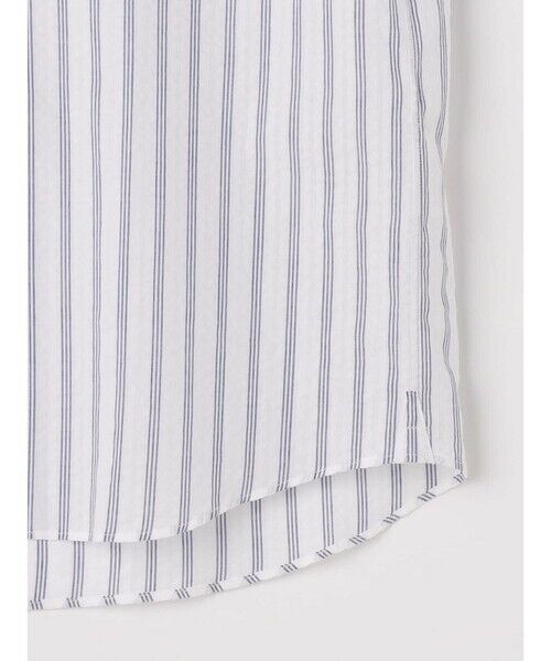 Aquascutum / アクアスキュータム シャツ・ブラウス | Sucker Stripe Short Sleeve Shirt | 詳細10