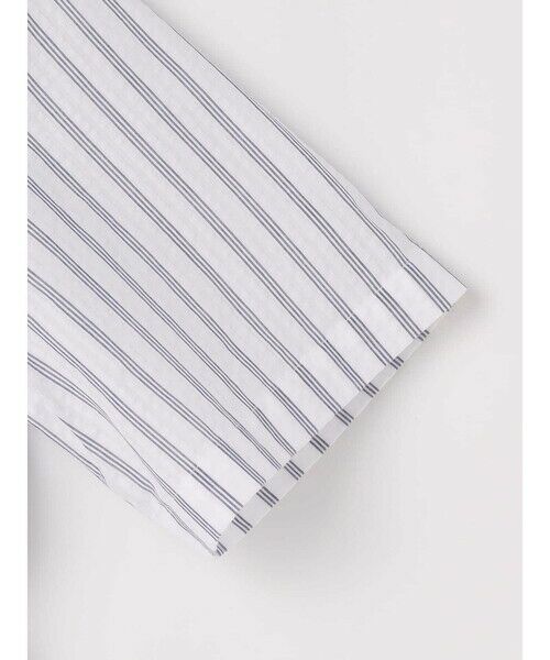 Aquascutum / アクアスキュータム シャツ・ブラウス | Sucker Stripe Short Sleeve Shirt | 詳細9