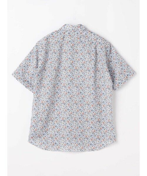 Aquascutum / アクアスキュータム シャツ・ブラウス | Floral Print Short Sleeve Shirt | 詳細7